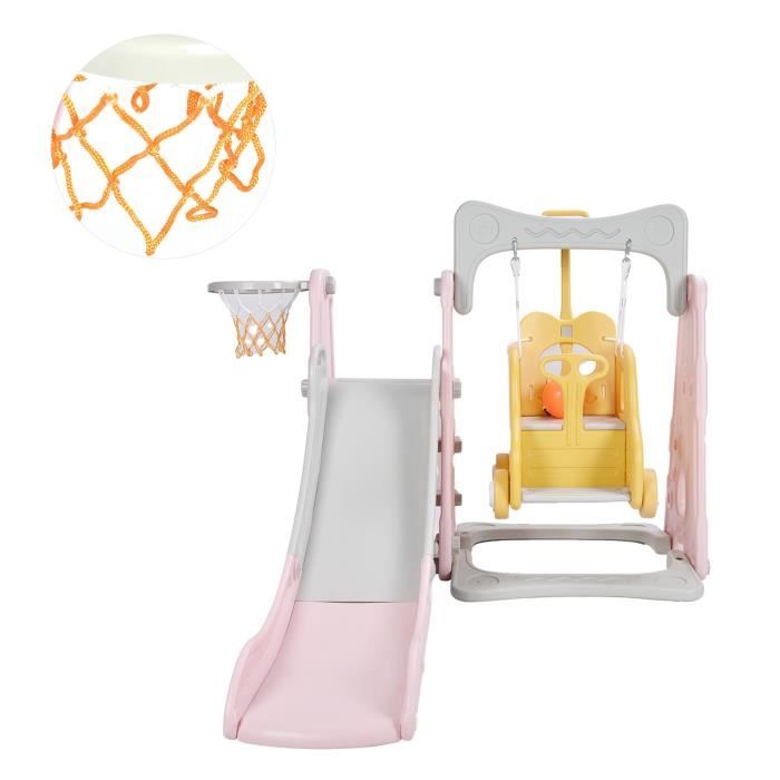 Toboggan pour enfants Toboggan Aire de jeux Balançoire Aire de jeux