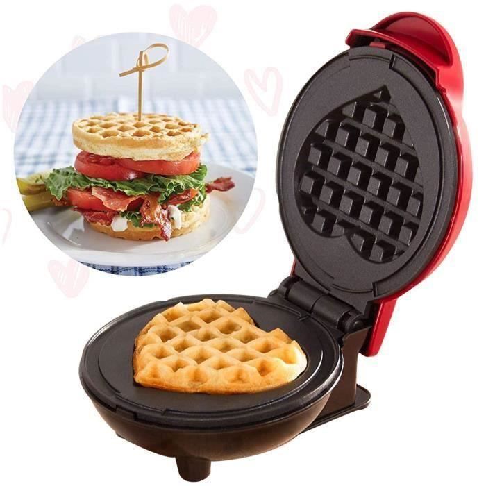 Gaufrier Electrique Oeuf Gâteau Four QQ Egg Waffle Baker Maker Machine 220V  1.5Kw - Cdiscount Electroménager