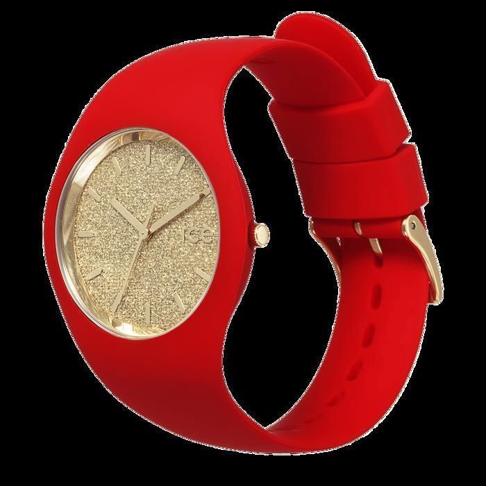 Montre ice store watch femme rouge