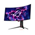 ASUS ROG Swift OLED PG34WCDM, 86,4 cm (34 Pouces) Curved, 240Hz, G-SYNC Compatible, OLED - DP, 2xHDMI, USB-2