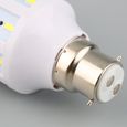 Ampoule LED Maïs AC220V Lampe à économie d'énergie Blanc froid - chaud B22, lumière chaude-2
