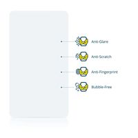 3 Pièces BROTECT AirGlass Protection D'écran En Verre Pour Trimble TCU3