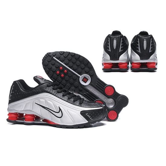 Nike shox r4 homme argent outlet