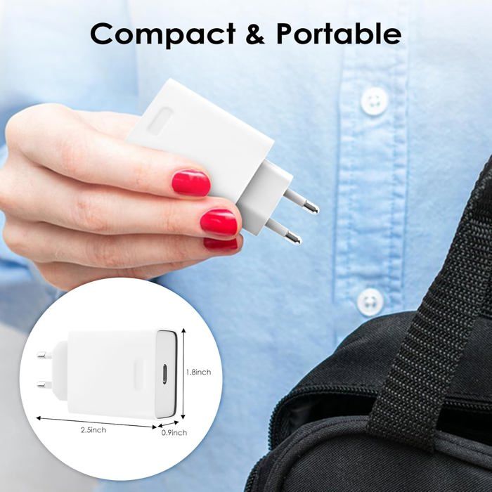 NONOVIVI-Chargeur Rapide 25W Avec Câble 1M USB C Vers USB C -iPhone 15/15 Pro/15 Pro Max/15 Plus-Pad 5 4-6-Pixel, Galaxy - Téléphonie