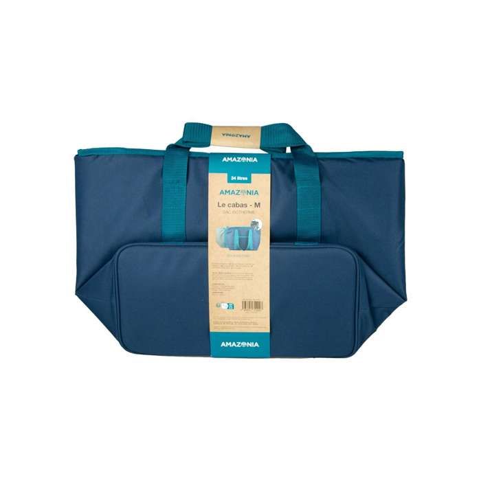 Amazonia Sac cabas M isotherme 34 L Bleu Cdiscount Maison