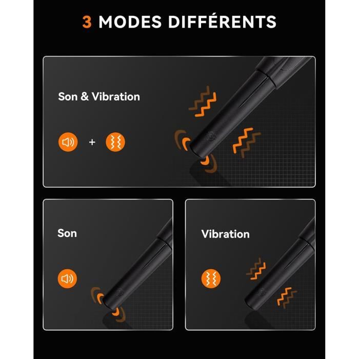 Pinpointer Détecteur De Métaux Étanche 10m – Écran LCD – 3 Modes Alarme – 12m Portée Sous L'Eau