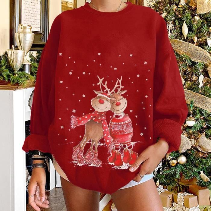 Pull tunique noel femme store