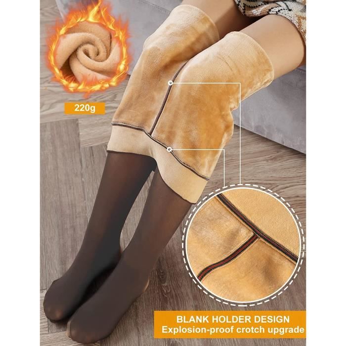 Collant polaire online femme