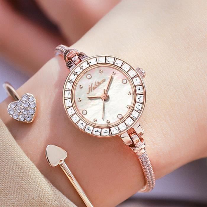 Montre hot sale marque diamant