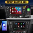 AWESAFE Autoradio Android 12 pour BMW Series 3 E90 E91 E92 E93 <2Go+32Go> avec Carplay Android Auto 7 Pouces Écran GPS BluetoothWiFi-3