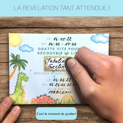 Kit Créatif Cartes Dinosaures Kit Cartes D'Invitation Anniversaire Dinosaures RXLITE - 10 Cartes à Gratter, Enveloppes, Autocollants - Thème Jurassic Kit Créatif Cartes Dinosaures Kit Cartes D'Invitation Anniversaire Dinosaures RXLITE - 10 Cartes à Gratter, Enveloppes, Autocollants - Thème Jurassic