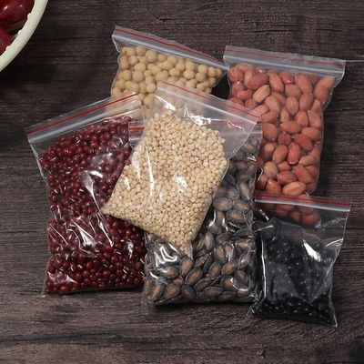 Lot De 500 Sachets Zip Plastique Transparent 50x70mm - Pochons De Rangement - 50 Microns