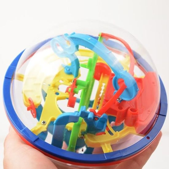Boule de Jeu de Puzzle 3D - Boule de Labyrinthe 3D,Casse-tête Puzzles  Sphère Globe Jeu et Jouet de Labyrinthe d'entraînement Cadeaux - Cdiscount  Jeux - Jouets