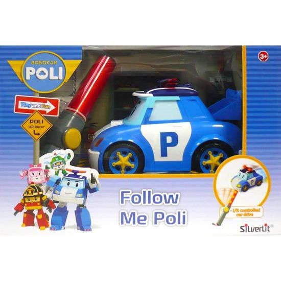 Voiture télécommandée robocar poli online