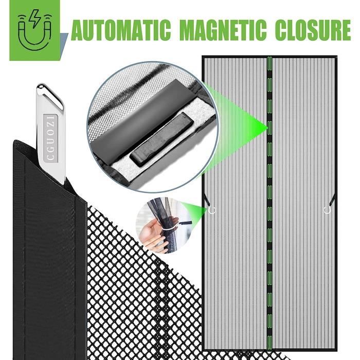 Moustiquaire De Porte Magnétique - 120 X 225 Cm - Mains
