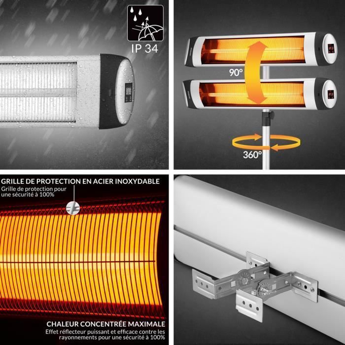 Illuminateur infrarouge - EGA2000 - AMS - monochromatique / compact