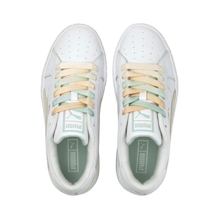 Baskets Puma CALI Blanc Cdiscount Chaussures