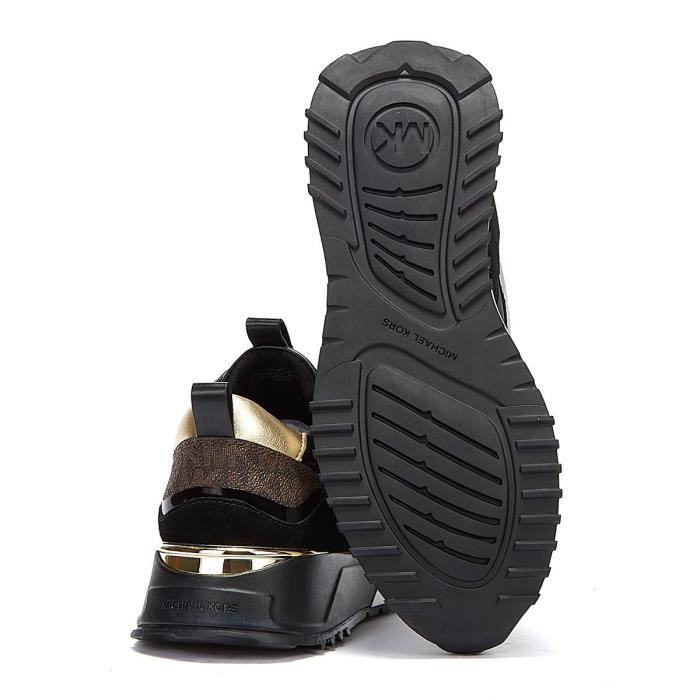 Basket mk femme noir shop