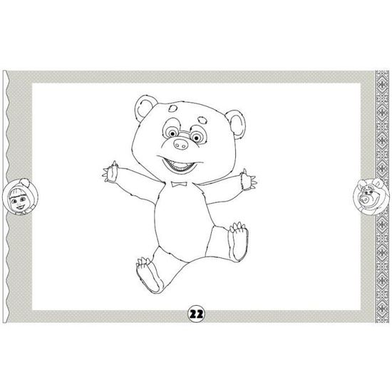 Masha Et Michka Ecole De Dessin Achat Vente Jeu De Coloriage Dessin Pochoir Cdiscount Les enfants de nombreux pays étrangers sont fans du duo, au point parfois de se déguiser en l'un des. masha et michka ecole de dessin