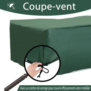 Housse De Meuble Salon De Jardin Couverture De Protection 115x70cm