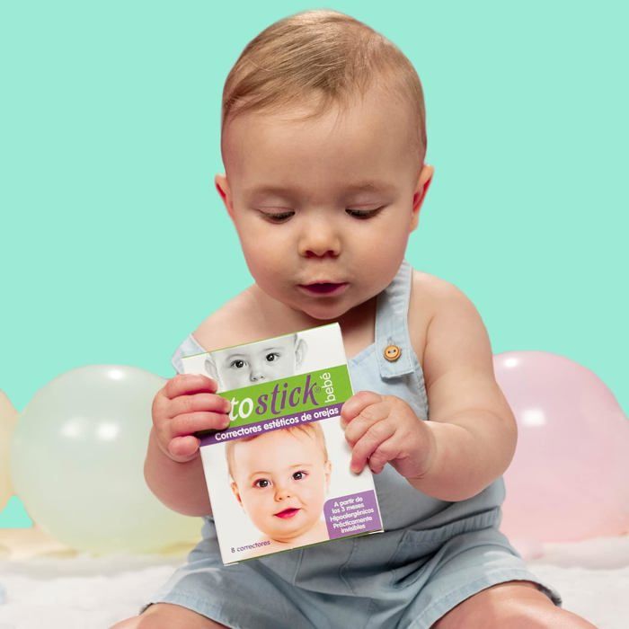 Correcteur D'oreilles Pour Bébés En Silicone - Bandeaux Autocollants 4 Cm, Doux, Hypoallergéniques, Pour Un Redressement En Douceur
