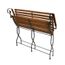 Banc En Metal Et Bois Pliable Achat Vente Chaise Tabouret
