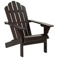 Chaise de jardin d'extérieur - Chaise de plage Ergonomique-Fauteuil de jardin relaxation- Chaise De Camping Balcon Terrass-Boi 👄723-0