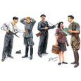 Figurines 2ème Guerre Mondiale : Maquis - Résistants français 1944 - MASTER BOX - 5 figurines en plastique-0