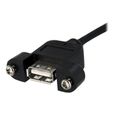 STARTECH Câble USB Montage sur Panneau A Femelle vers Header Carte Mère A Interne Femelle - 91 cm-0