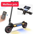 Trottinette Electrique IScooter SC-T7 Autonomie 80km 2000W 48V17.5Ah Pneus 10 Pouces 150 kg Avec Écran LCD et Sac