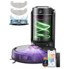 VACTIDY FRANCE Vactidy Cleanova W15 - 10 000Pa Aspirateur Robot Laveur avec Station sans Sac 4 L- 200 Min - iWatch/Alexa/Google Home/IFTTT/APP