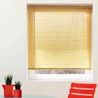 MADECOSTORE Store Vénitien PVC 25mm - Jaune - L100 x H175cm