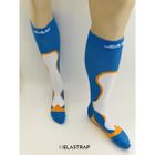 ELASTRAP Chaussettes de compression Sport Running - Jiani sport - Légeres et résistantes - Bleues