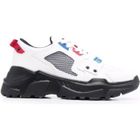 Basket Versace Jeans Couture blanc - 71YA3SC4 - FONDO SPEEDTRACK DIS. SC4 - Homme - Caoutchouc - Lacets