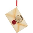 NEMESIS NOW Ornement de Noël - Harry Potter - Lettre de Poudlard - Beige - Carton - Rectangulaire