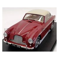 Voiture Miniature de Collection - CULT MODELS 1/18 - ASTON MARTIN DB2-4 MkII FHC Notchback - 1955 - Red / Beige - CML096-2