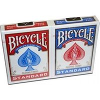 Jeu de cartes Bicycle Rider - Marque Bicycle - 2 jeux de 54 cartes - Pour enfants à partir de 6 ans