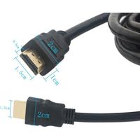 Câble HDMI vers HDMI 3m