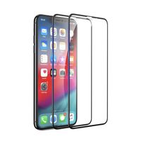 Film Verre Trempé iPhone Xs Max Protection Ecran Intégrale 9H Ultra Transparent Sans Bulles Lot de 2