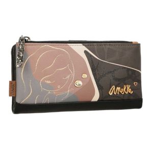 Portefeuille Zippé Compact Anekke Sunrise - 15x10x3 Cm, Design Méditerranéen