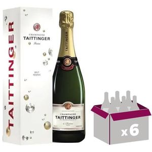 CHAMPAGNE Champagne Taittinger Brut Réserve - 6 x 75 cl