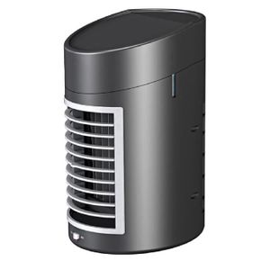 wetwgvsa Climatiseur Portable Refroidisseur dair 3 R/églable Air Climatiseur 7 LED Couleurs Mini Refroidisseur dair pour Bureau Accueil Voyage en Plein Air
