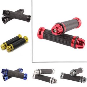 Durable Poign/ée de torsion des poign/ées de moto Acc/él/érateur de poign/ée de 22 mm Accessoire de r/éparation de cyclomoteur Noir, Argent Poign/ée de torsion des gaz en alliage daluminium