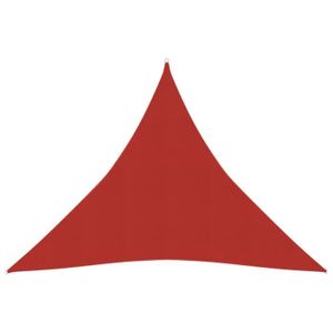 VOILE D'OMBRAGE LIFE© Anti-UV Voile d'ombrage 160 g-m² Rouge 5x5x5