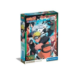 PUZZLE Puzzle 1000 pièces Clementoni Naruto Shippuden
