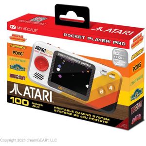 JEU CONSOLE RÉTRO Console de poche Atari - Pocket Player PRO - 100 j