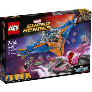 ASSEMBLAGE CONSTRUCTION LEGO® Marvel Super Heroes 76081 Le Vaisseau Milano contre L'Abilisk