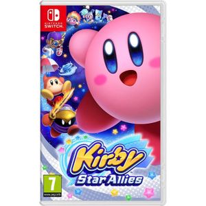JEU NINTENDO SWITCH Kirby Star Allies Jeu Switch + 1 Figurine Offerte