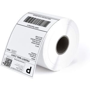 500 Étiquettes D'Expédition 10 X 15 Cm Pour Imprimante Thermique | Autocollantes Définitives, Imperméables | Pour Colis Et Envois