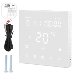 THERMOSTAT D'AMBIANCE Thermostat WiFi intelligent QIILU - Contrôle tacti